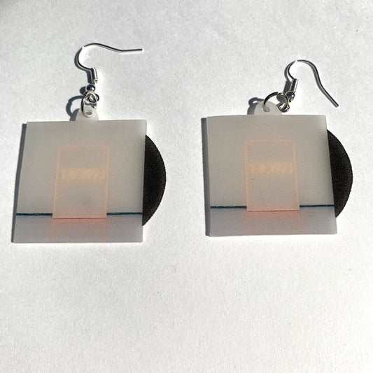 The 1975 I Like It When You Sleep, for You Are So Beautiful Yet So Unaware of It Vinyl Album Handmade Earrings!