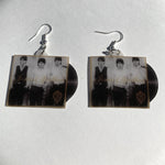 Jonas Brothers Self Titled Vinyl Album Handmade Earrings!