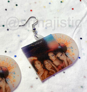 Little Mix Confetti Vinyl Album Handmade Earrings!