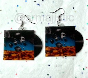 Bastille Goosebumps EP Vinyl Album Handmade Earrings!