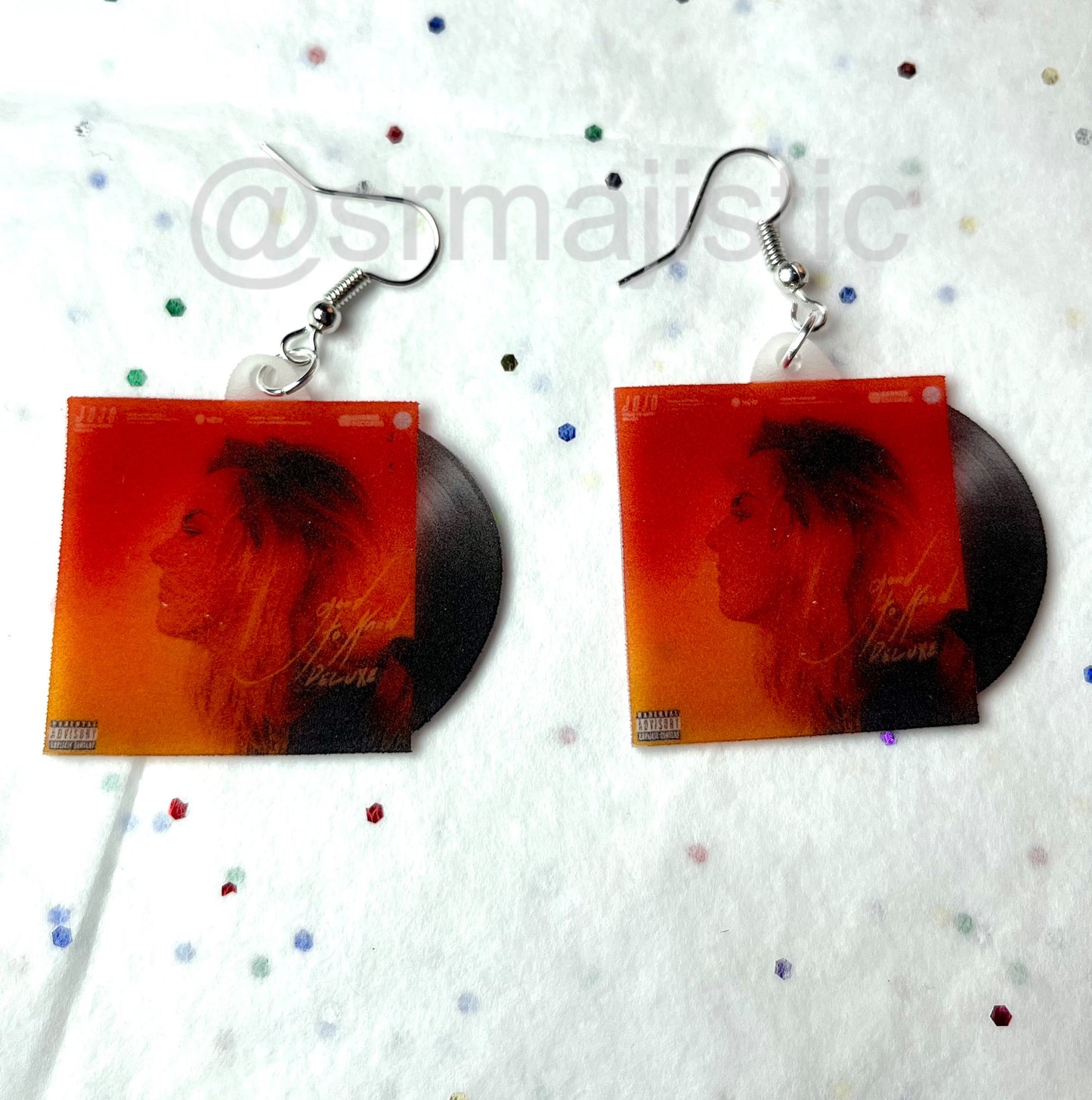 Jojo Good to Know Vinyl Album Handmade Earrings!