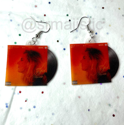 Jojo Good to Know Vinyl Album Handmade Earrings!