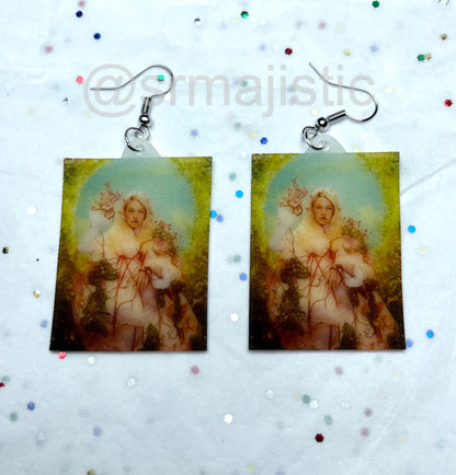 Hunter Schafer Detailed Fashion Handmade Earrings!