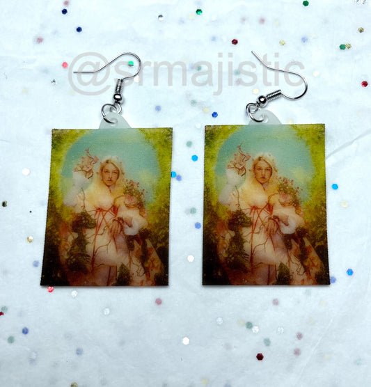 Hunter Schafer Detailed Fashion Handmade Earrings!