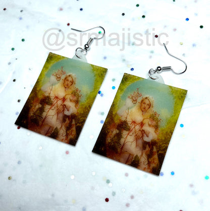 Hunter Schafer Detailed Fashion Handmade Earrings!