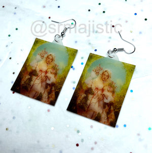 Hunter Schafer Detailed Fashion Handmade Earrings!