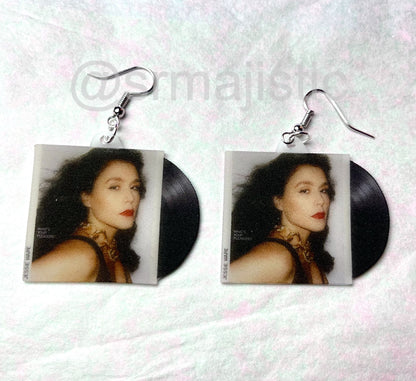 Jessie Ware What's Your Pleasure Vinyl Album Handmade Earrings!