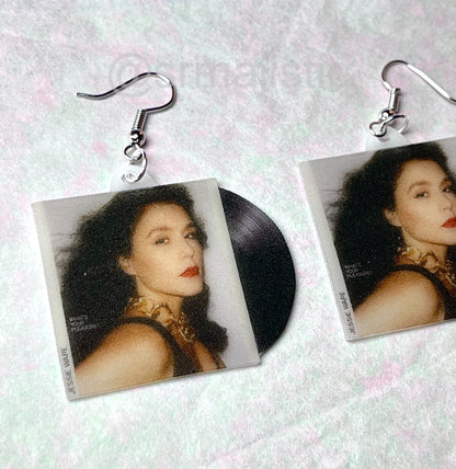 Jessie Ware What's Your Pleasure Vinyl Album Handmade Earrings!
