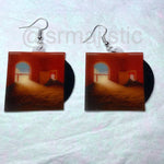 Tame Impala the Slow Rush Vinyl Album Handmade Earrings!