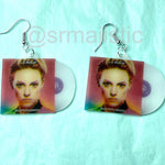 La Roux Supervision Vinyl Album Handmade Earrings!