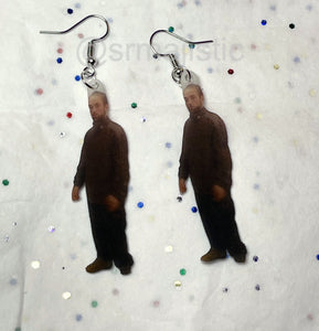Robert Pattinson Meme Handmade Earrings!