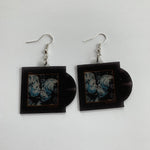 Meet Me at the Altar Garden Vinyl Single Handmade Earrings!