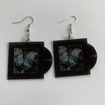Meet Me at the Altar Garden Vinyl Single Handmade Earrings!