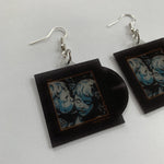 Meet Me at the Altar Garden Vinyl Single Handmade Earrings!