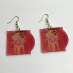 Mean Girls Musical Broadway Soundtrack Vinyl Album Handmade Earrings!