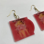 Mean Girls Musical Broadway Soundtrack Vinyl Album Handmade Earrings!