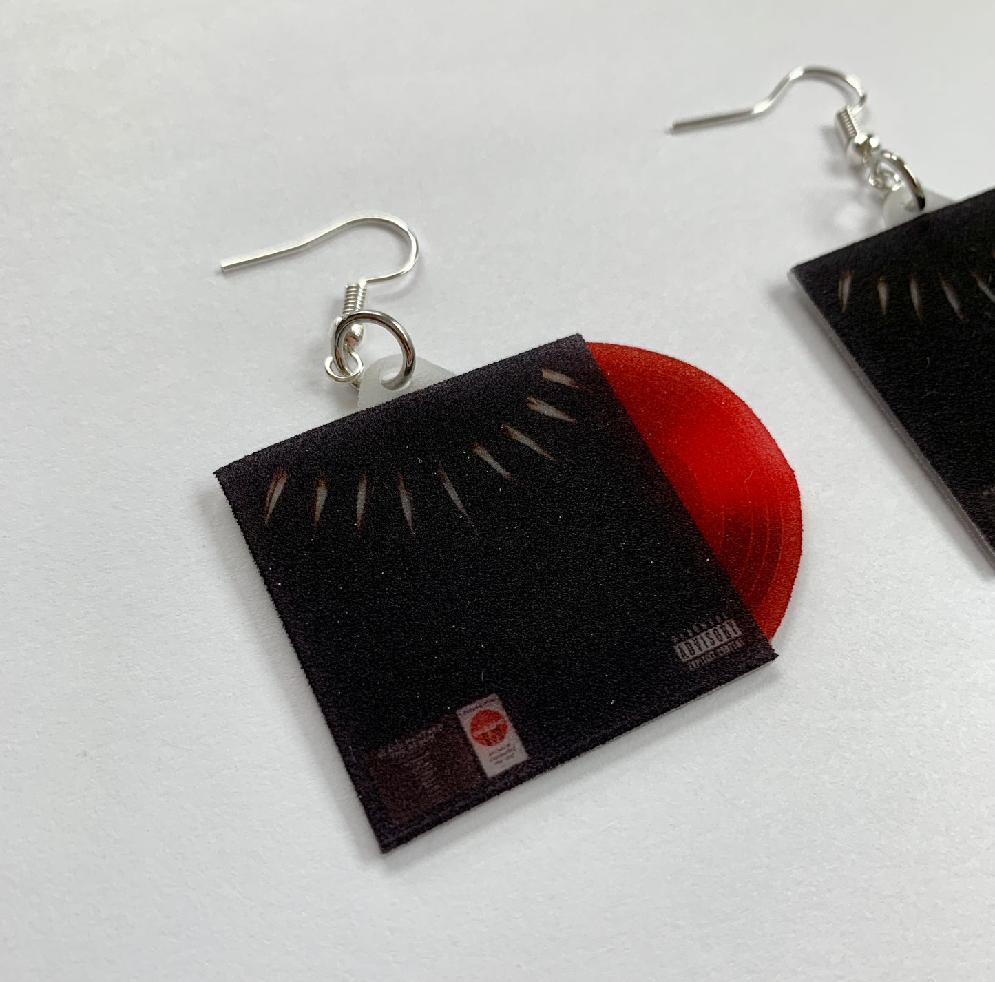Black Panther Movie Soundtrack Vinyl Album Handmade Earrings!