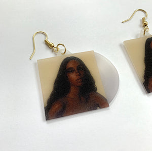 Solange When I Get Home Vinyl Album Handmade Earrings!