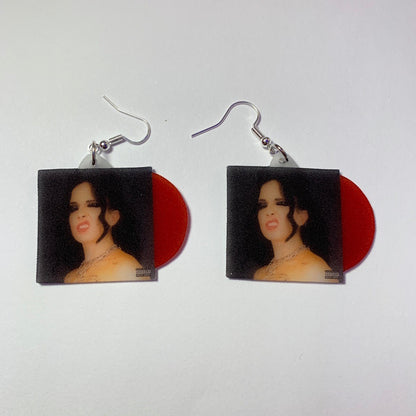 Sizzy Rocket Anarchy Vinyl Album Handmade Earrings!