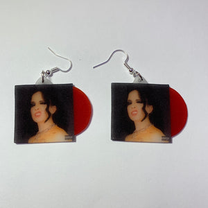 Sizzy Rocket Anarchy Vinyl Album Handmade Earrings!