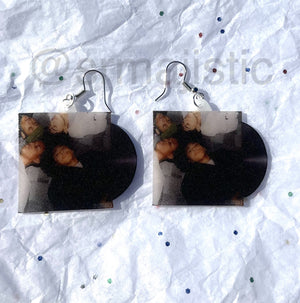 AG Club Halfway Off the Porch Vinyl Album Handmade Earrings!
