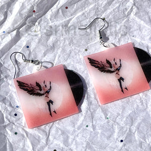 Kali Uchis Sin Miedo Vinyl Album Handmade Earrings!