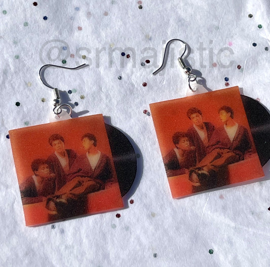 Isaac Dunbar Evil Twin Vinyl Album Handmade Earrings!