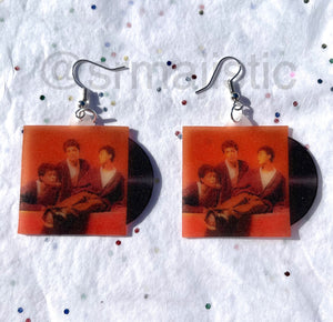 Isaac Dunbar Evil Twin Vinyl Album Handmade Earrings!