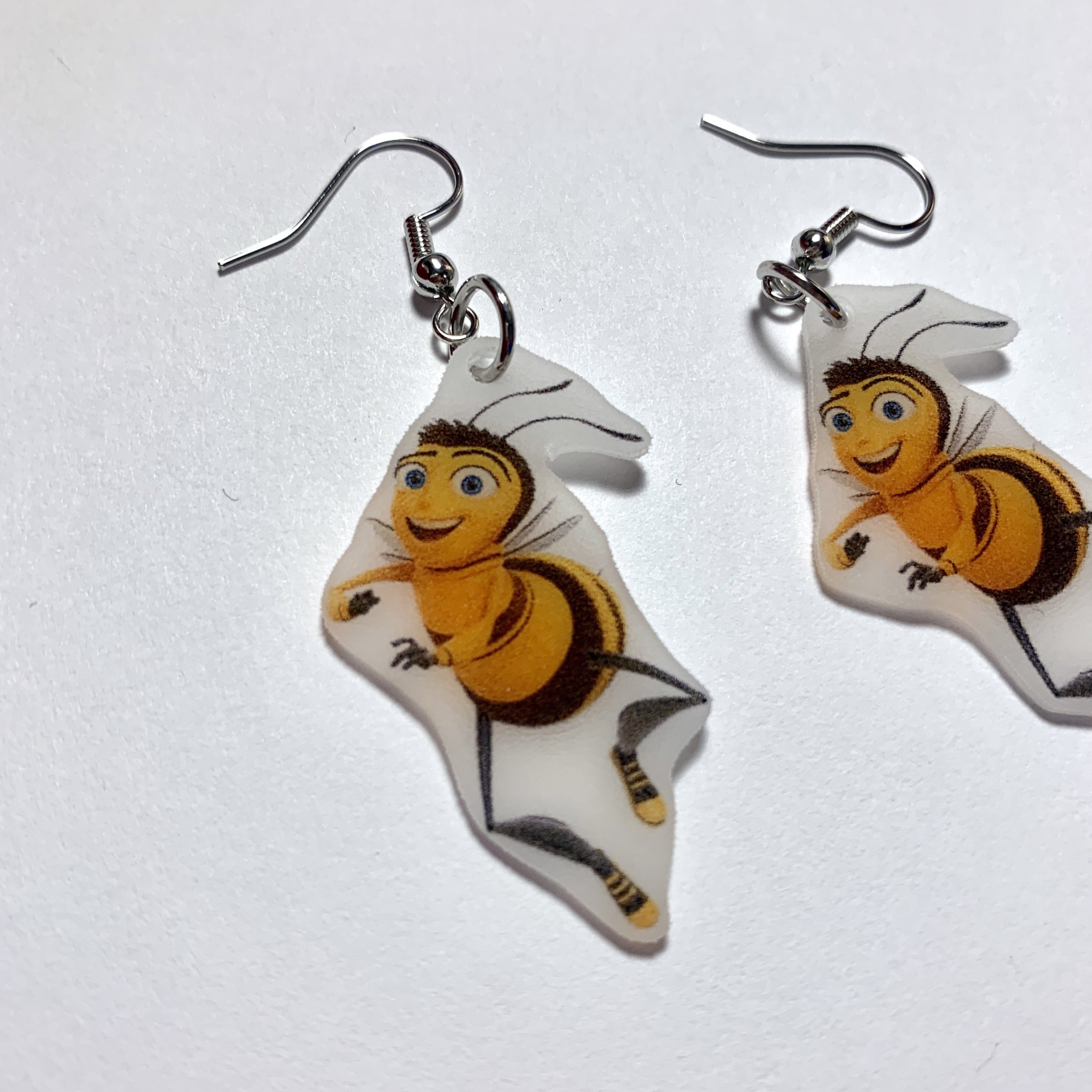 Barry Benson Character Handmade Earrings!