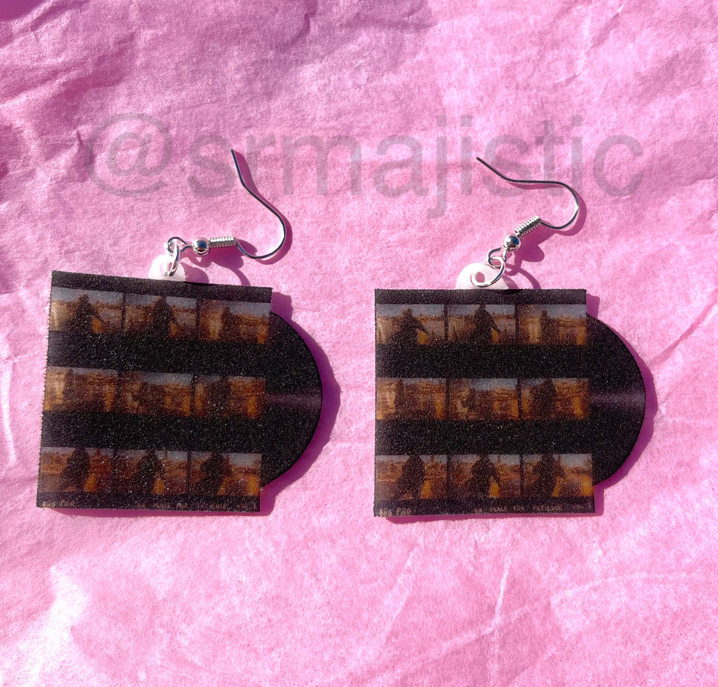 Biig Piig No Place for Patience, Vol. 3 Vinyl Album Handmade Earrings!