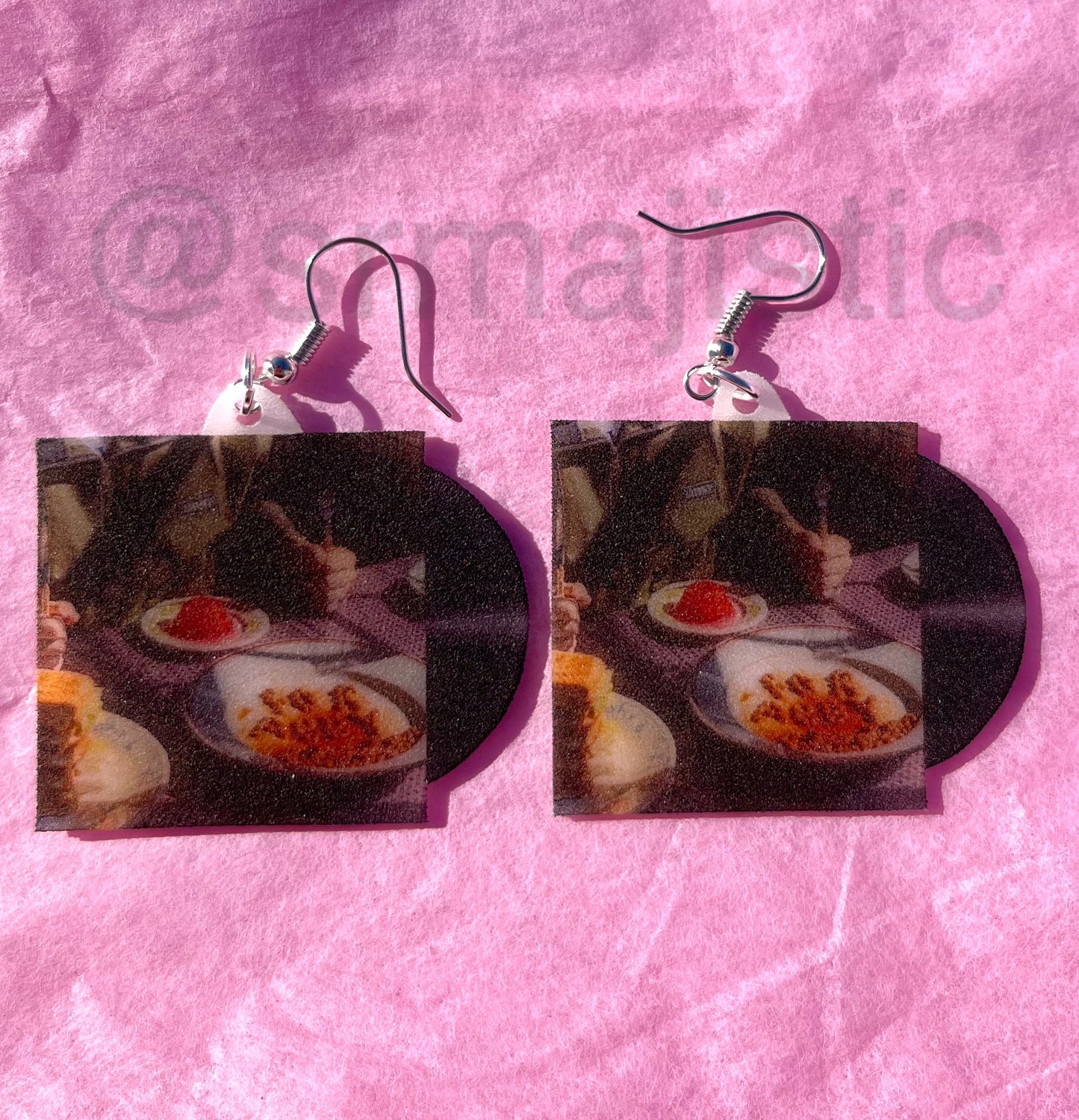 Jawny For Abby Vinyl Album Handmade Earrings!