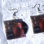 Olivia Rodrigo Driver's License Vinyl Single Handmade Earrings!