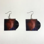 Claud Sideline Star Vinyl Album Handmade Earrings!