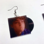 Claud Sideline Star Vinyl Album Handmade Earrings!