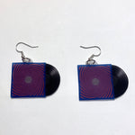The Black Keys Turn Blue Vinyl Album Handmade Earrings!