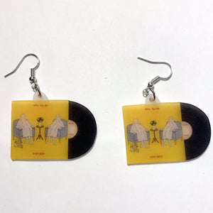 Mal Blum Pity Boy Vinyl Album Handmade Earrings!