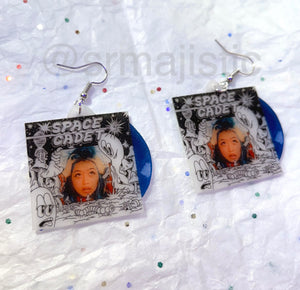 Beabadoobee Space Cadet EP Vinyl Album Handmade Earrings!