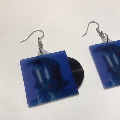 Chloe MK Cosmic Vinyl Album Handmade Earrings!