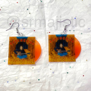 Beabadoobee Patched Up Vinyl Album Handmade Earrings!
