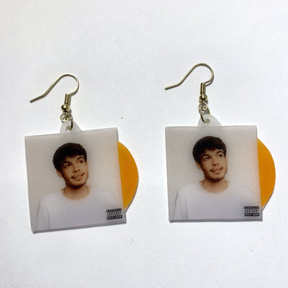 Rex Orange County Collection of Vinyl Album Handmade Earrings!