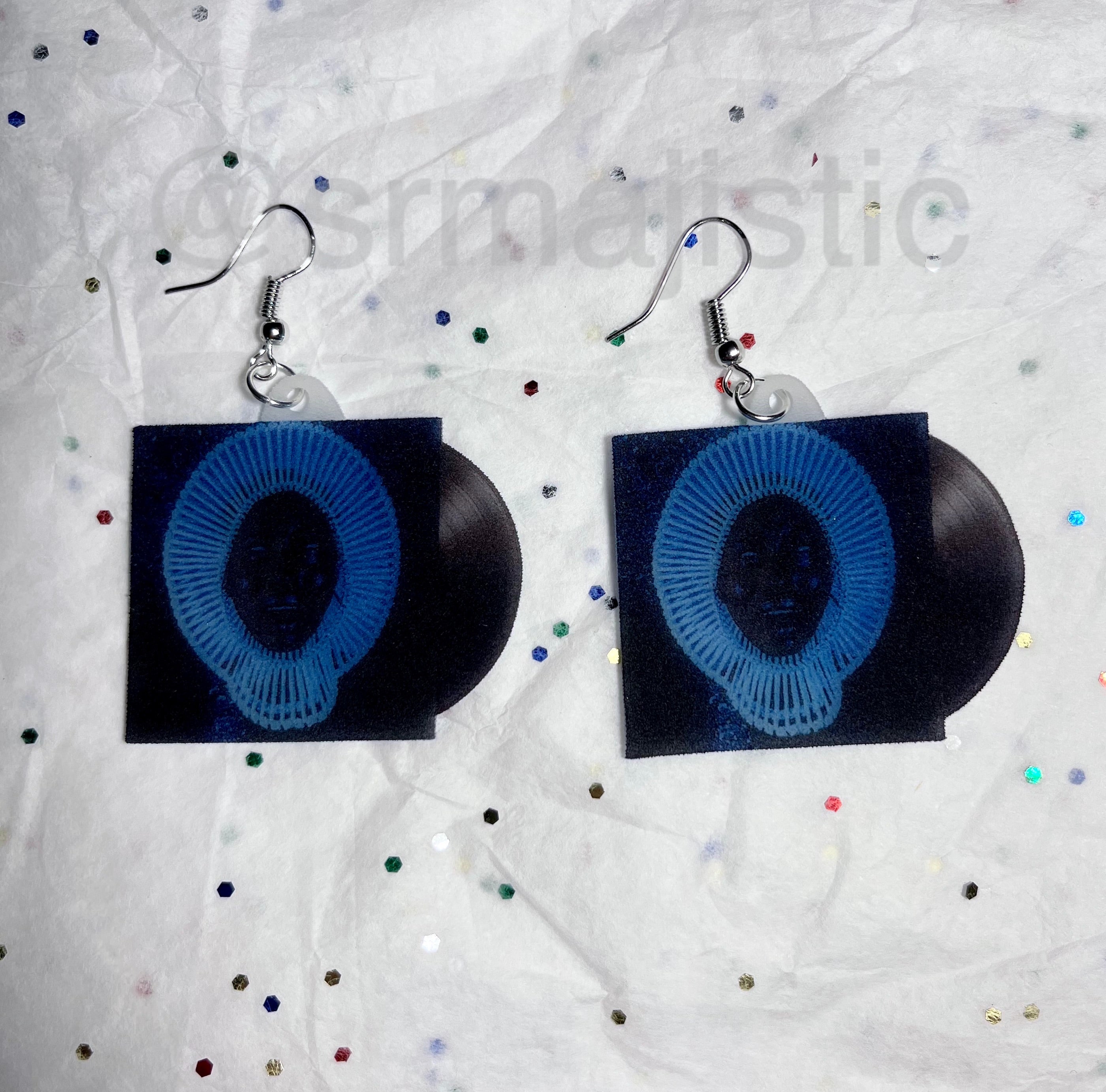 Childish Gambino Awaken, My Love! Vinyl Album Handmade Earrings!
