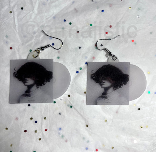Kelly Lee Owens Inner Song Vinyl Album Handmade Earrings!