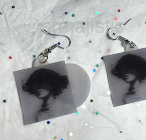 Kelly Lee Owens Inner Song Vinyl Album Handmade Earrings!