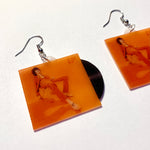 LP Heart to Mouth Vinyl Album Handmade Earrings!