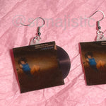 Mitski Retired from Sad, New Career in Business Vinyl Album Handmade Earrings!
