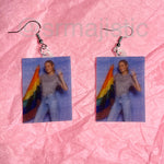 Brie Larson Says Gay Rights! Cute Handmade Earrings!