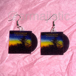 Passengers All the Little Lights Vinyl Album Handmade Earrings!