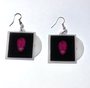 Lil Phag The Final Album Vinyl Album Handmade Earrings!