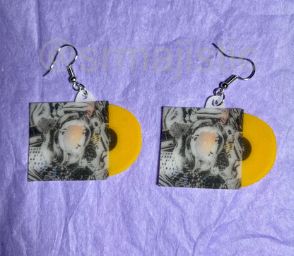 Beach House 7 Vinyl Album Handmade Earrings!