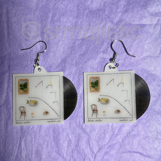 Blake Mills Mutable Set Vinyl Album Handmade Earrings!